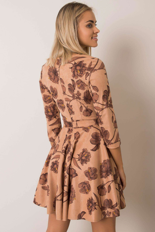 Béžové a hnědé šaty Issa