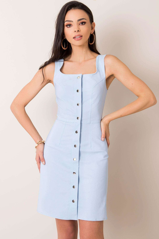 Světle modré šaty