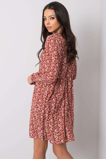 Červenohnědé šaty od...