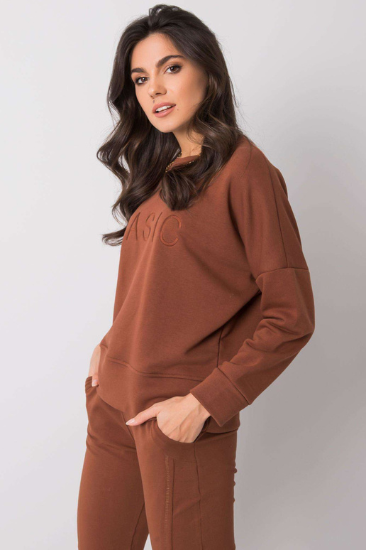 Hnědá mikina Veronica