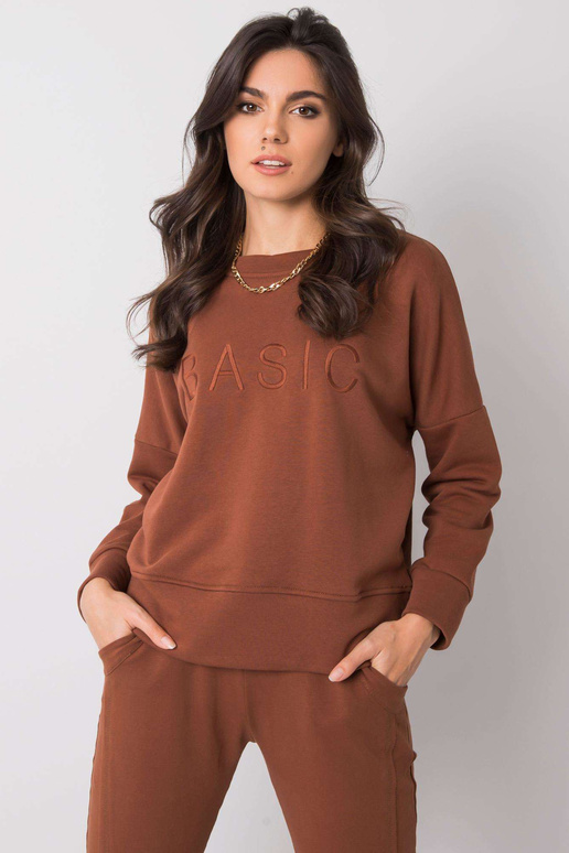 Hnědá mikina Veronica