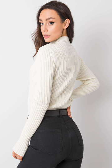 Ecru svetr s rolákem...