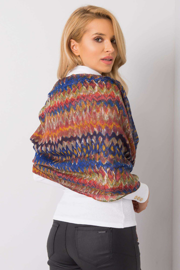 Kobaltově vínový šátek