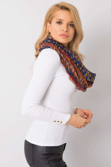 Kobaltově vínový šátek 2