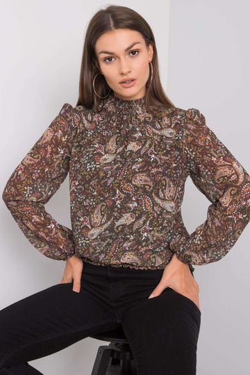 Tmavě zelená halenka Raya...