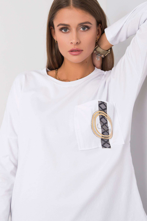 Bílá halenka Vítejte