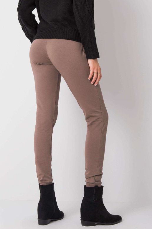 Světle hnědé tepláky Stylové