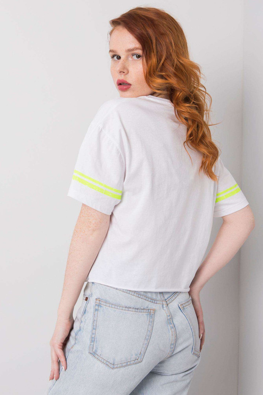 Bílé bavlněné tričko Shelby Bílé bavlněné tričko Shelby