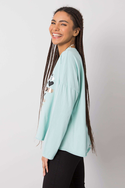 Halenka s dlouhým rukávem Miriana Mint