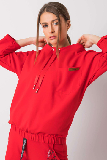 Červená mikina Vera