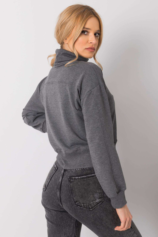 Tmavě šedá mikina Melange Vivian