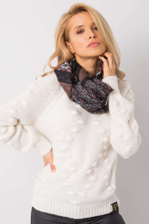 Prak s černým a korálovým vzorem