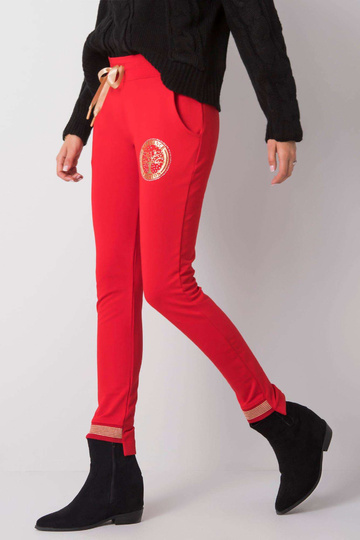 Červené tepláky Simone