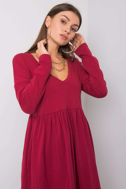 Vínové šaty Brooke RUE PARIS