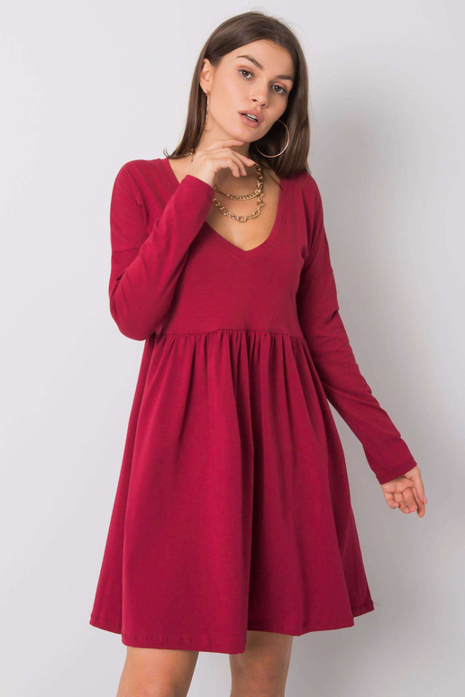 Vínové šaty Brooke RUE PARIS