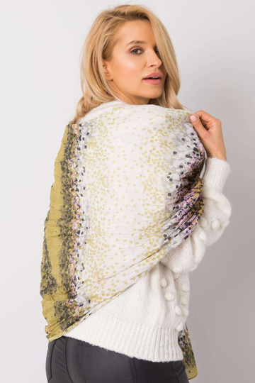 Světle zelený pléd se vzory 2