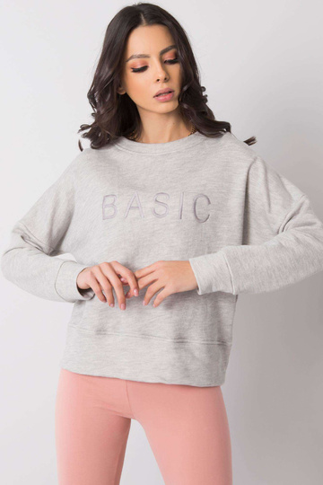 Světle šedá melanžová...