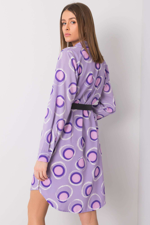 Fialové šaty Farro