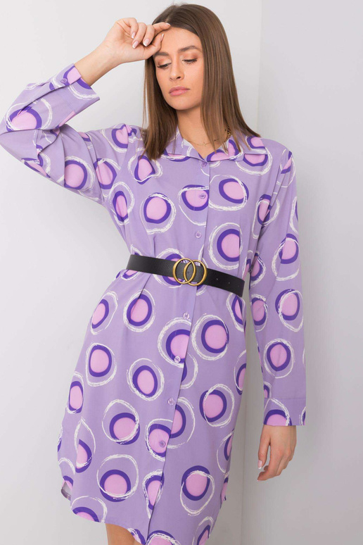 Fialové šaty Farro