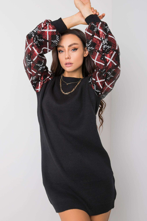 Šaty-HM-SK-C9007.19-černé