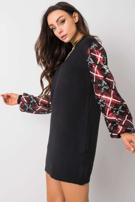 Šaty-HM-SK-C9007.19-černé