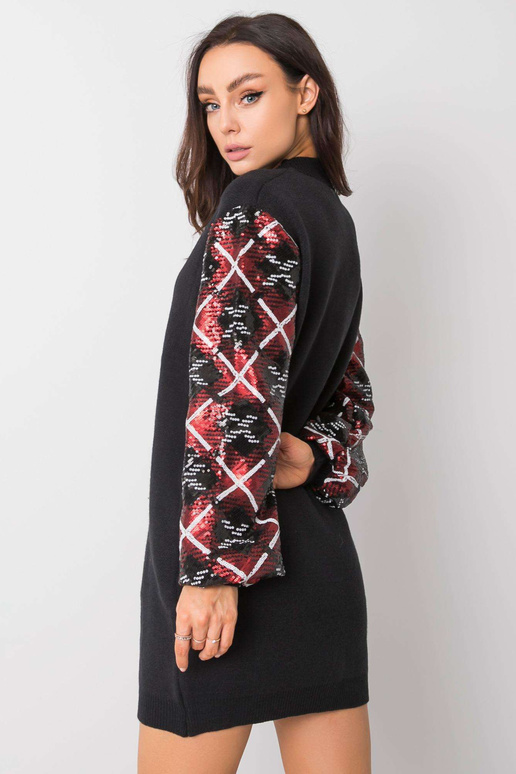 Šaty-HM-SK-C9007.19-černé