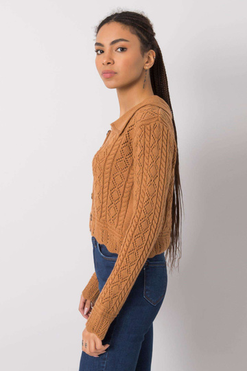 Hnědý kardigan Sydney RUE... 2