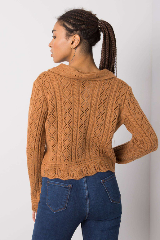 Hnědý kardigan Sydney RUE PARIS