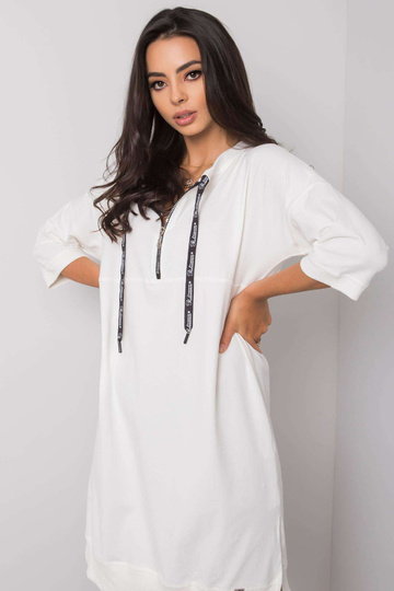 Ecru neformální šaty... 2