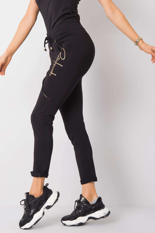 Černé kalhoty Maura