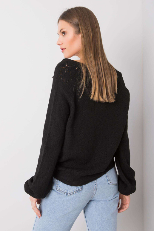 Černý cardigan Serenity RUE PARIS