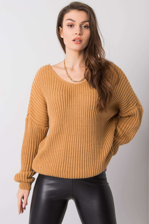 Velbloudí svetr Bernadette OCH BELLA Velbloudí svetr Bernadette OCH BELLA