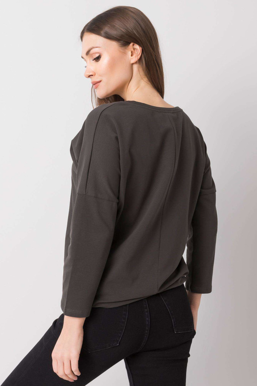 Tmavá khaki halenka Gladys