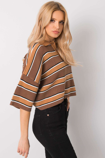 Hnědá halenka Maya RUE PARIS