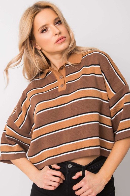 Hnědá halenka Maya RUE PARIS