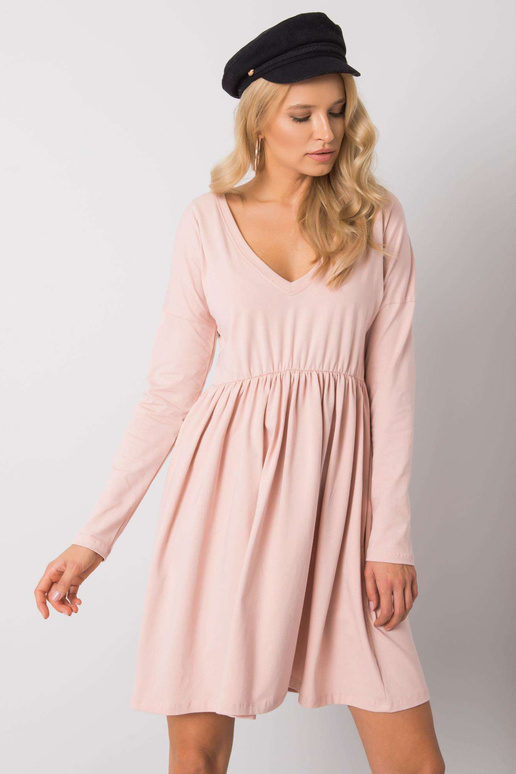 Špinavé růžové šaty Brooke RUE PARIS