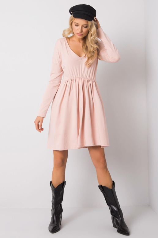 Špinavé růžové šaty Brooke RUE PARIS