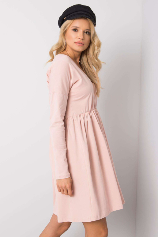 Špinavé růžové šaty Brooke RUE PARIS