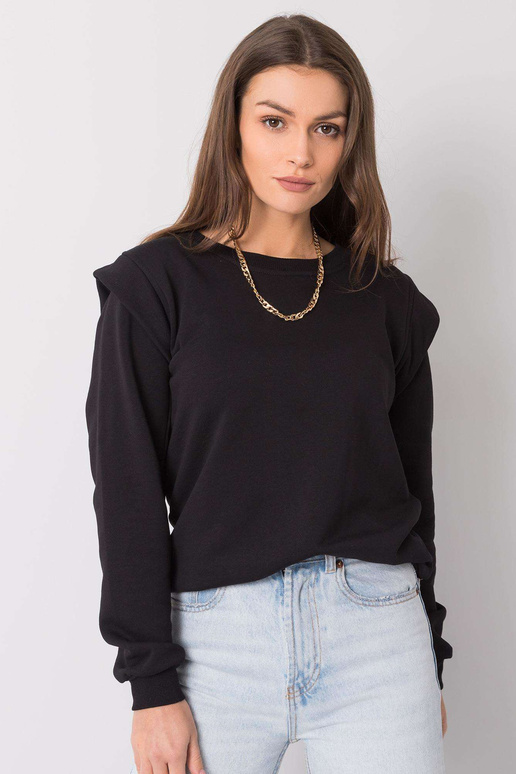 Černá mikina Latina RUE PARIS