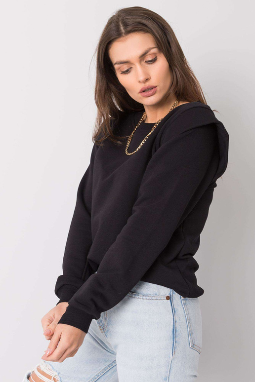 Černá mikina Latina RUE PARIS