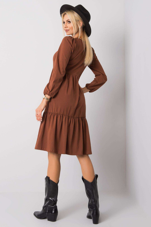 Šaty-RV-SK-5832.18X-hnědé