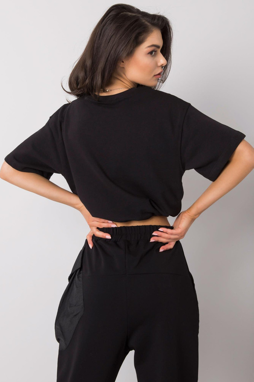 Arlene RUE PARIS černá krátká mikina