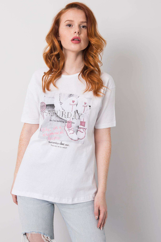 Bílé tričko s nášivkami Sierra Bílé tričko s nášivkami Sierra