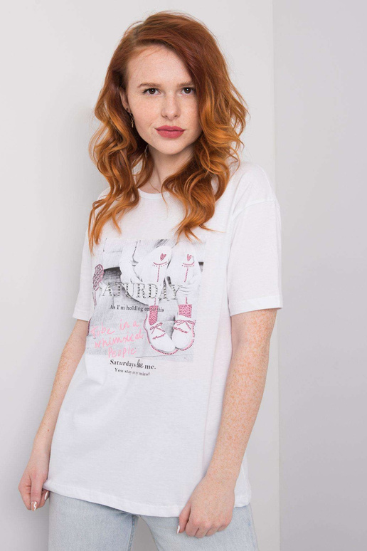 Bílé tričko s nášivkami Sierra Bílé tričko s nášivkami Sierra