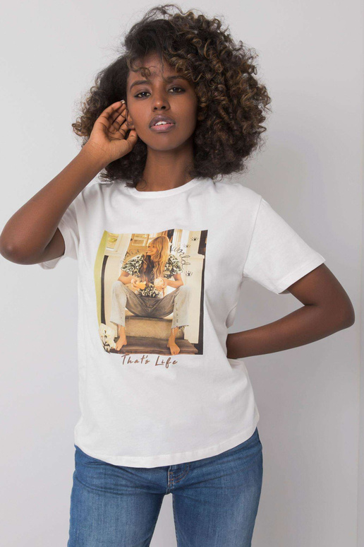 Bílé dámské tričko Antonia Bílé dámské tričko Antonia