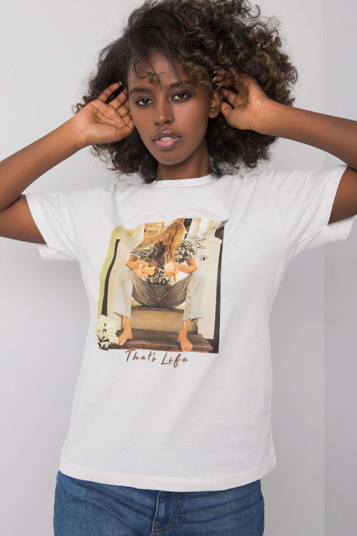 Bílé dámské tričko Antonia Bílé dámské tričko Antonia