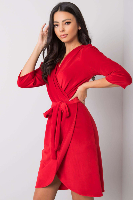 Červené sametové šaty Sonja