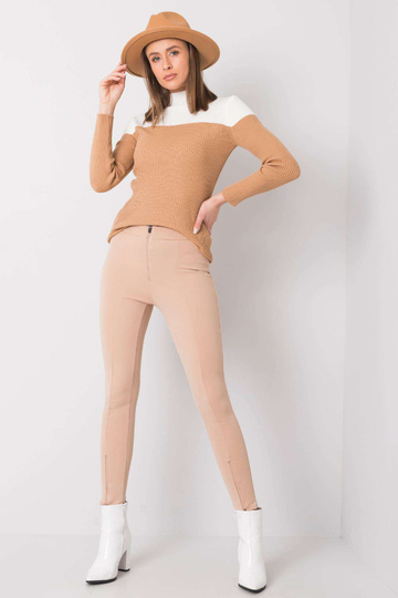 Béžové kalhoty Georgia RUE... 2