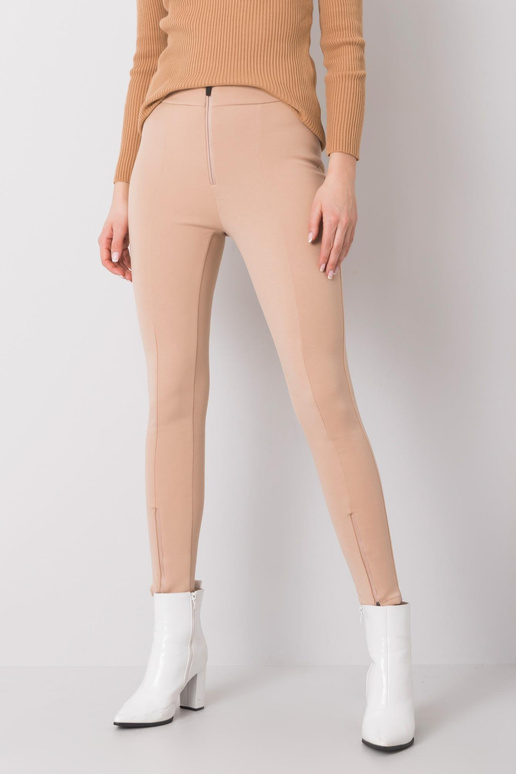 Béžové kalhoty Georgia RUE PARIS