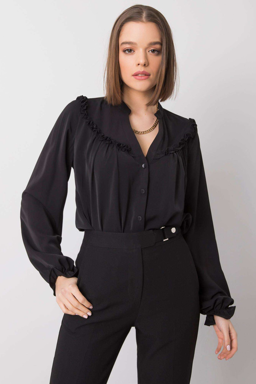 Černá společenská halenka Oceane OCH...